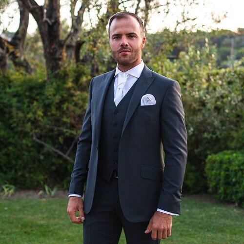 Exemple de costume de mariage - modèle L'astucieux